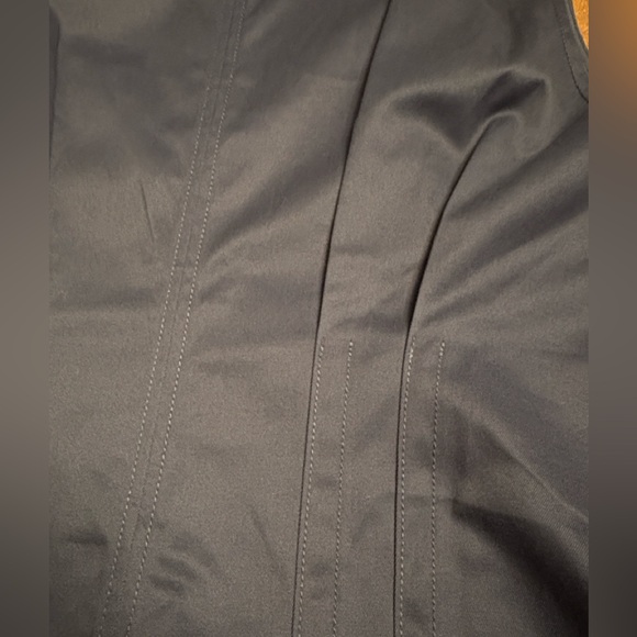 J. Crew women’s Pintuck midi dress stretch twill navy blue Size 10 NWT - Picture 6 of 9